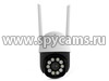 Уличная поворотная Wi-Fi IP-камера 2Mp «HDcom SE110-2MP» с записью в облако Amazon и датчиком движения